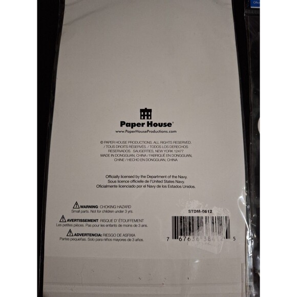 Paper House 3D Stickers Navy Military Sailor 2 Packs Scrapbook - Picture 5 of 6